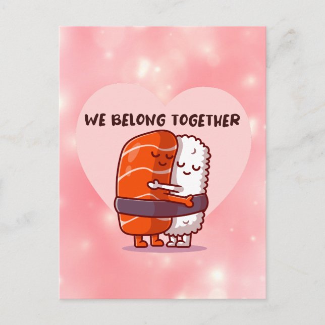 We Belong Together Postcard (Front)