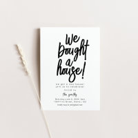 We Bought a House Housewarming Party