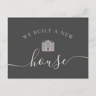 We Built A New House We Moved Announcement