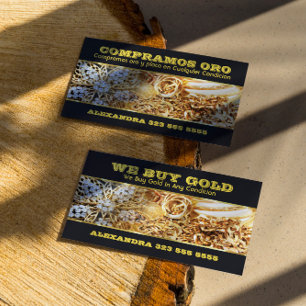 We Buy Gold Business Card
