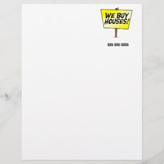 We by houses letterhead