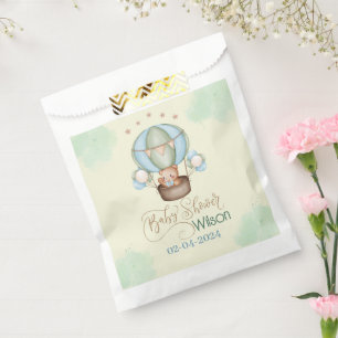 we can bearly wait baby shower bear favour bag