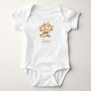 We can bearly wait baby shower bodysuit