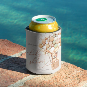We Can Bearly Wait! Baby Shower Can Cooler