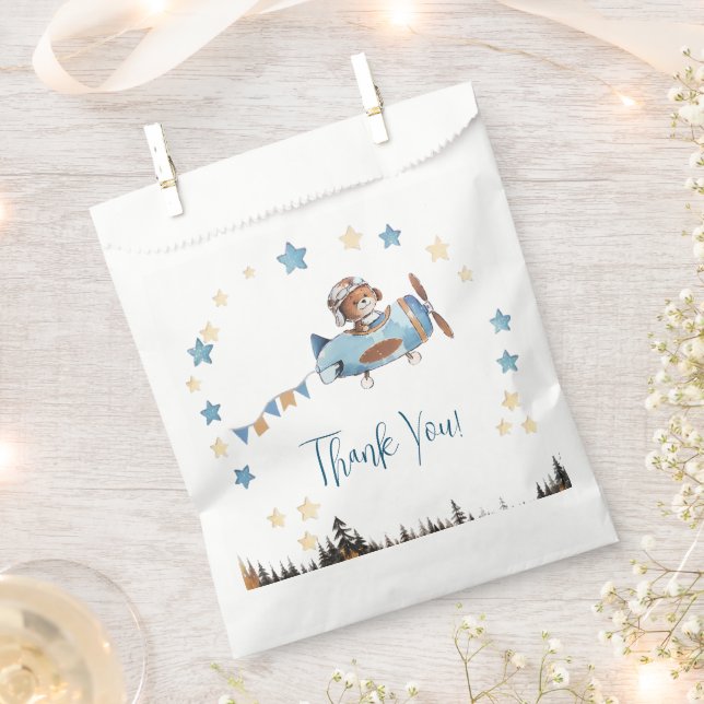 We can bearly wait baby shower favour bag (Clipped)