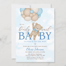 We Can Bearly Wait Baby Shower