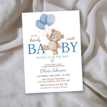 We Can Bearly Wait Baby Shower