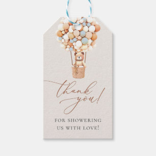 We Can Bearly Wait! Baby Shower Invitation Gift Ta Tags