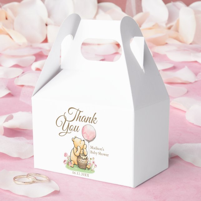 We Can Bearly Wait Baby Shower Neutral Favour Box (Wedding)