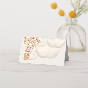 We Can Bearly Wait! Baby Shower Place Card