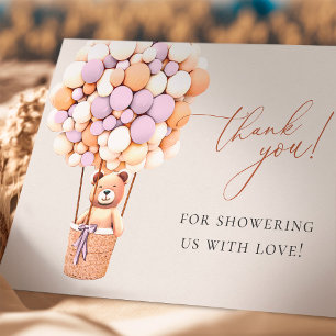 We Can Bearly Wait! Baby Shower Thank You