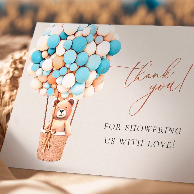 We Can Bearly Wait! Baby Shower Thank You (Creator Uploaded)