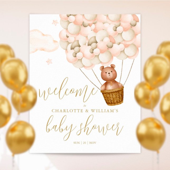 We Can Bearly Wait Baby Shower Welcome Sign (Creator Uploaded)