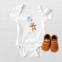 We Can Bearly Wait Blue Boy Baby Shower