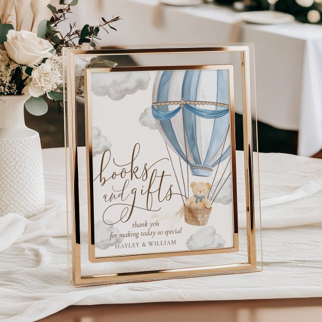 We Can Bearly Wait Books and Gifts Baby Shower Poster (Creator Uploaded)