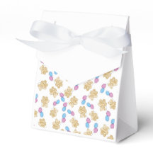 We can bearly wait favour boxes baby shower