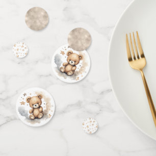 We Can Bearly Wait Gender Neutral Baby Shower Confetti
