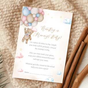 We Can Bearly Wait Gender Reveal How Big Game