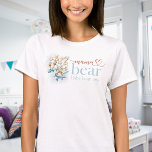 We Can Bearly Wait! Mama and Baby Bear T-Shirt
