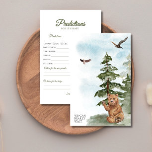 We Can Bearly Wait Woodland Wood Prediction Game