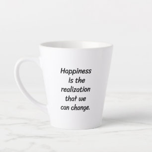 We Can Change Latte Mug
