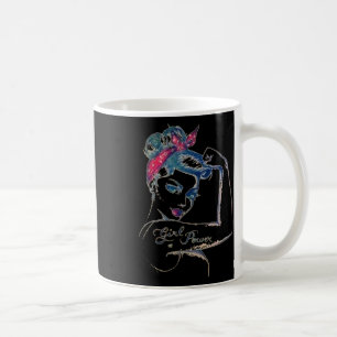 We Can Cure It Rosie Riveter Breast Cancer Girl Po Coffee Mug