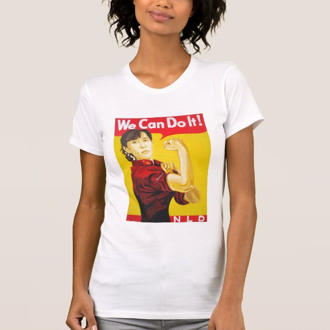 We Can Do It! - Ang San Suu Kyi T-Shirt (Front)