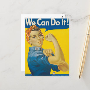 We Can Do It! by J. Howard Miller Postcard