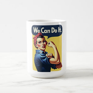 We Can Do It Feminism Coffee Mug