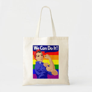 WE CAN DO IT (GAY ROSIE) Budget Tote bag