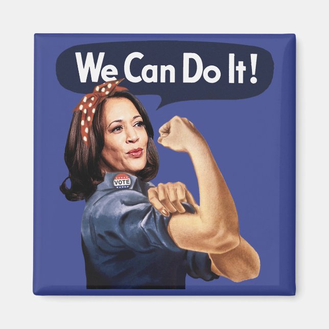 We Can Do It - Kamala 2024 Magnet (Front)
