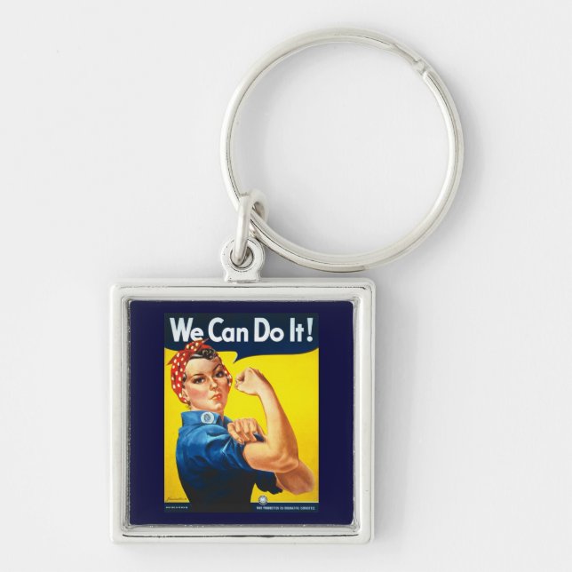 We Can Do It Key Ring (Front)