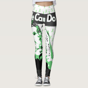 We Can Do It Lyme Awareness Leggings