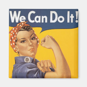 We Can Do It! Magnet