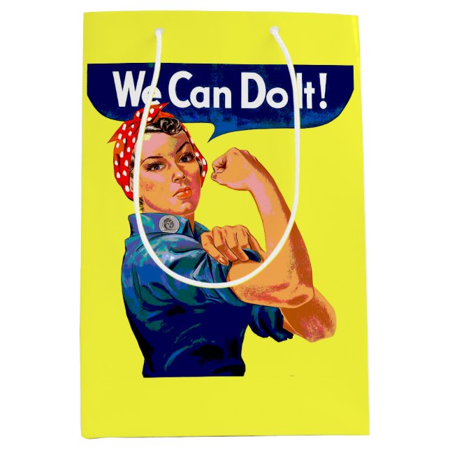 We Can Do It  Medium Gift Bag (Front)