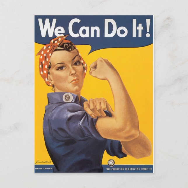 We Can Do It! Postcard (Front)