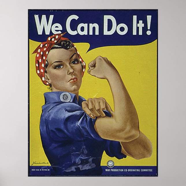 We Can Do It Poster (Front)