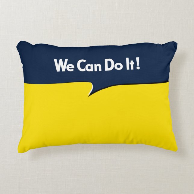 We Can Do it Rosie Decorative Cushion (Front)