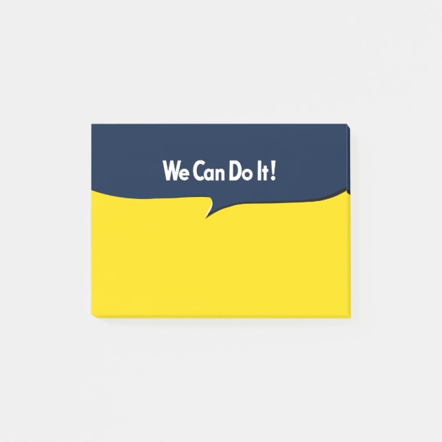 We Can Do it Rosie Post-it Notes (Front)