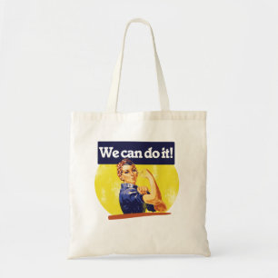 We can do it Rosie Riveter Tote Bag
