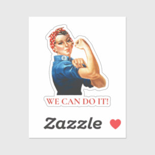 We Can Do It Rosie Riveter Women Power WWII