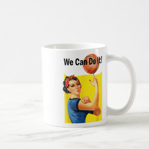 We Can Do It Rosie Sketll Women's Feminist Coffee Mug