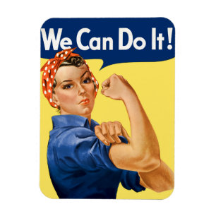 We Can Do It! Rosie the Riveter  Magnet