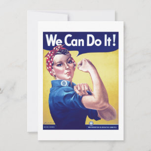 We Can Do It Rosie the Riveter United States Card