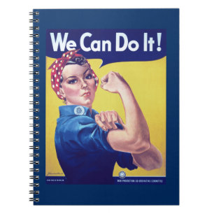 We Can Do It Rosie the Riveter United States  Notebook