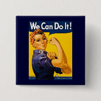 We Can Do It! Rosie the Riveter Vintage WW2