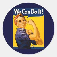 We Can Do It! Rosie the Riveter Vintage WW2