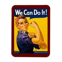 We Can Do It! Rosie the Riveter Vintage WW2