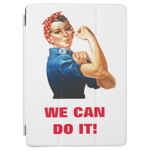 We Can Do It Rosie the Riveter Women Power  iPad Air Cover