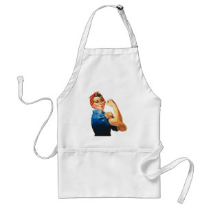 We Can Do It Rosie the Riveter Women Power Standard Apron